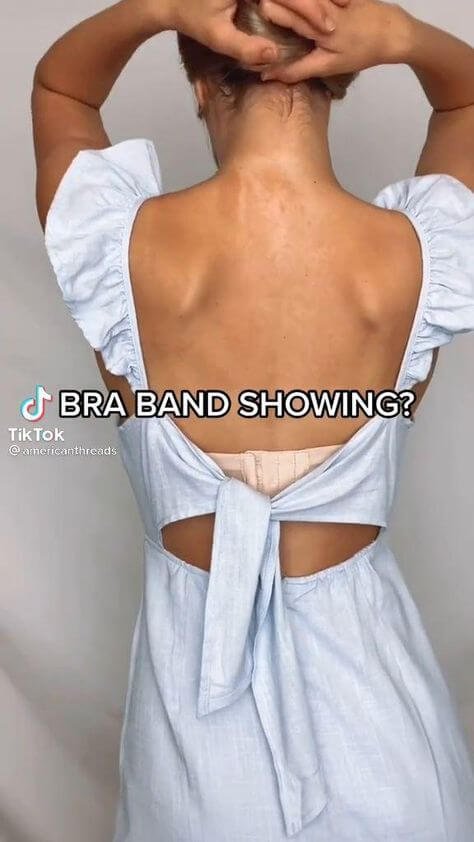 bra bands showing