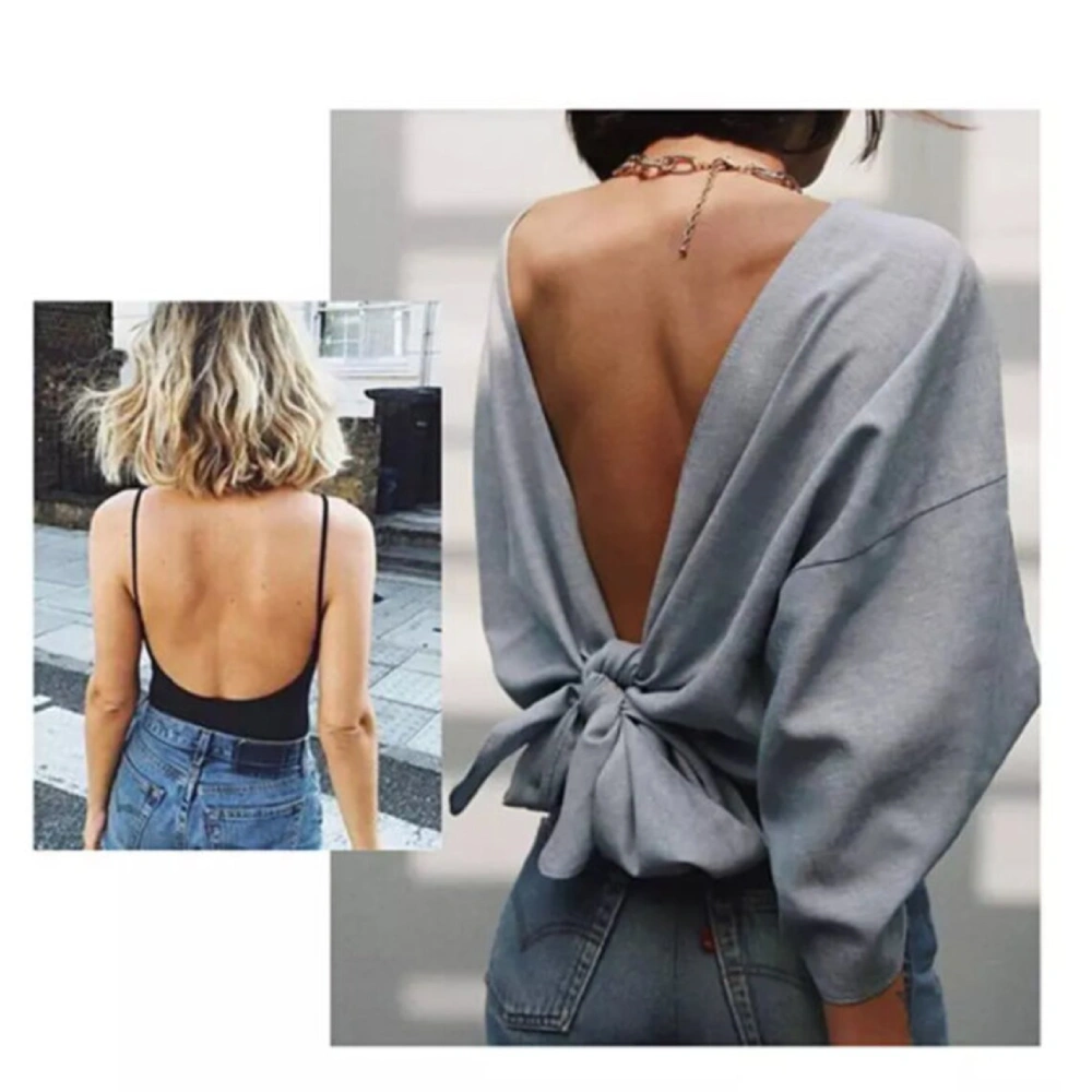 low back bra backless dress