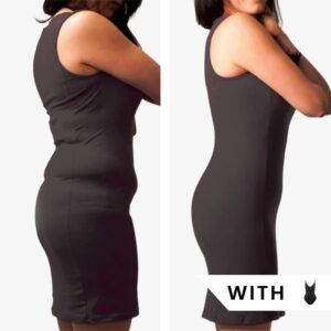 shapewear bodysuit before after