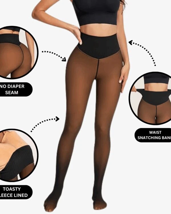 Home 20 youtiful leggings snatched toasty shapewear fleece lined winter 4